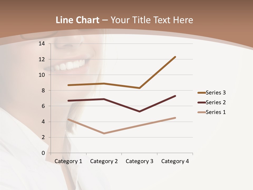 Female Lady Boss PowerPoint Template