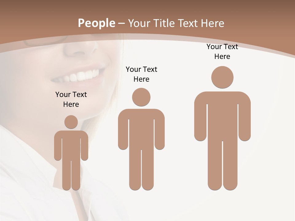 Female Lady Boss PowerPoint Template