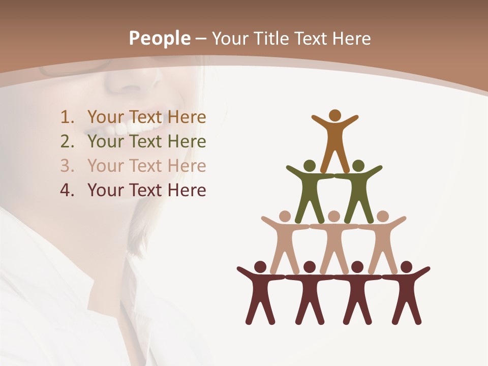 Female Lady Boss PowerPoint Template