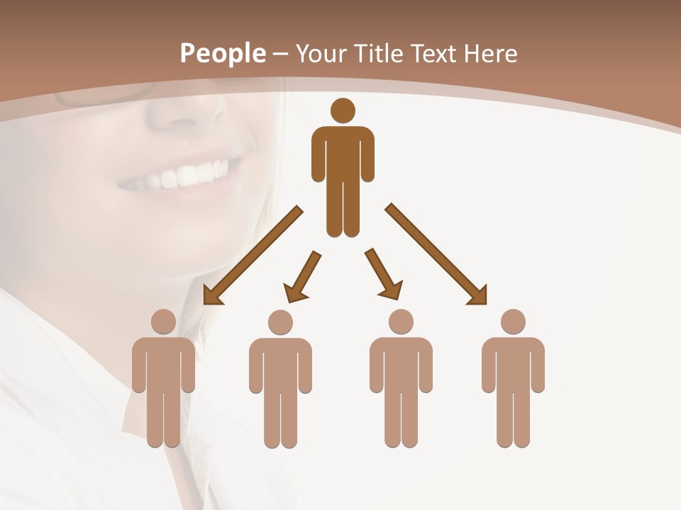 Female Lady Boss PowerPoint Template