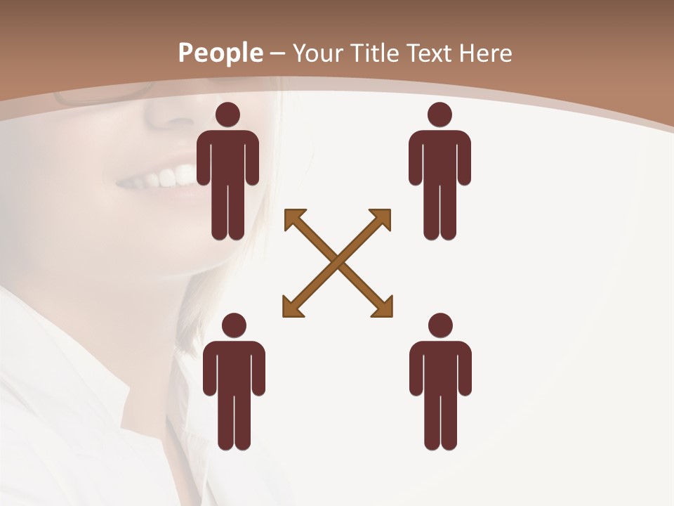 Female Lady Boss PowerPoint Template