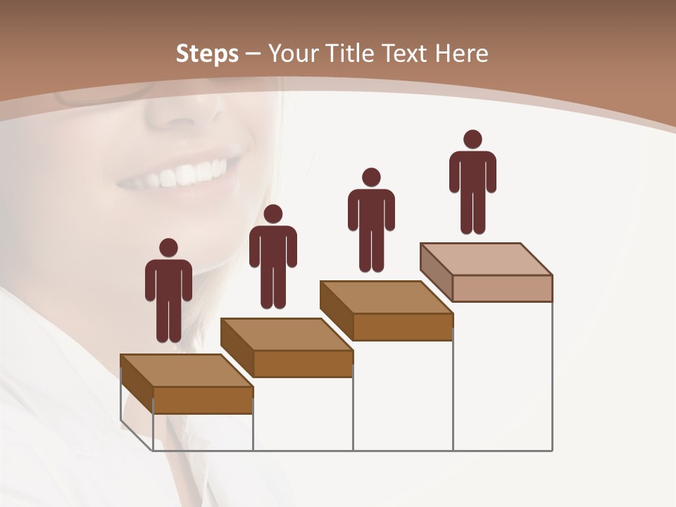 Female Lady Boss PowerPoint Template