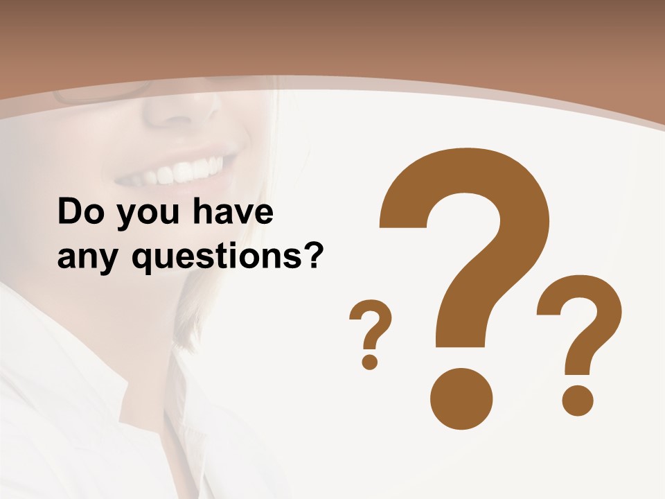 Female Lady Boss PowerPoint Template