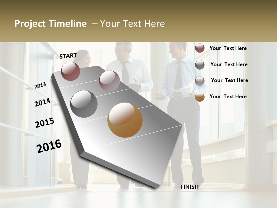 Corporate Male People PowerPoint Template