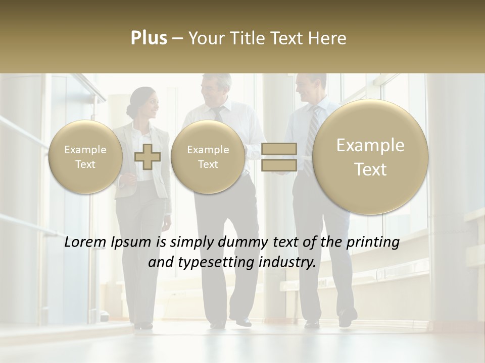 Corporate Male People PowerPoint Template