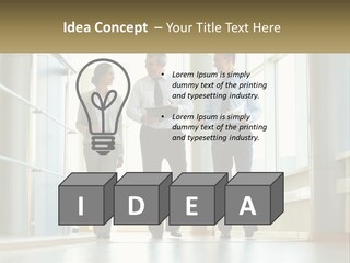 Corporate Male People PowerPoint Template