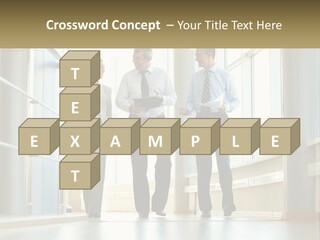 Corporate Male People PowerPoint Template