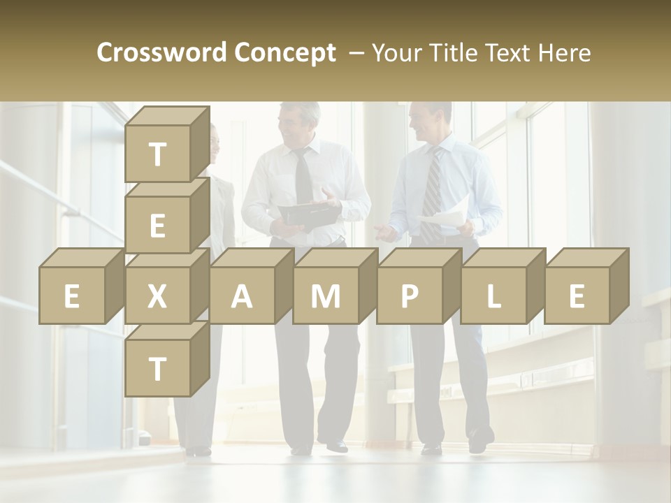 Corporate Male People PowerPoint Template