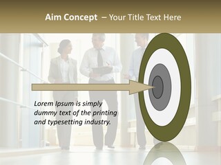 Corporate Male People PowerPoint Template