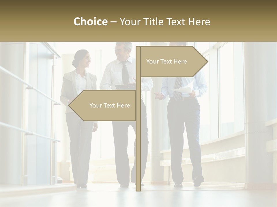 Corporate Male People PowerPoint Template