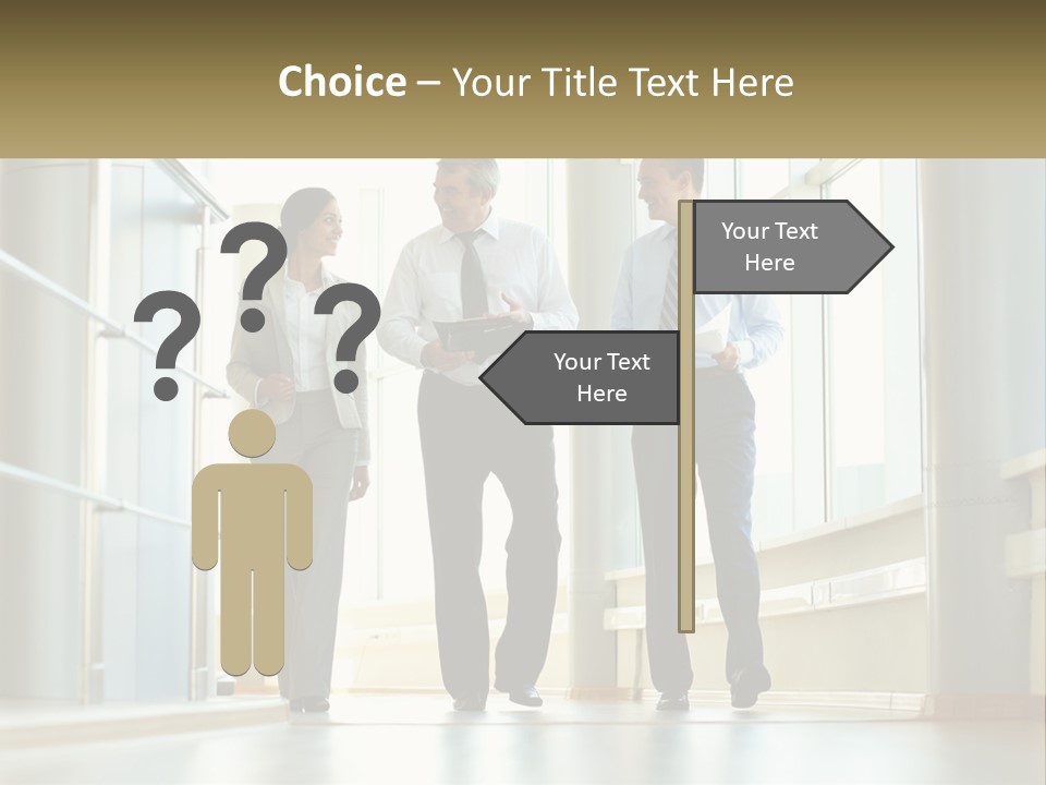 Corporate Male People PowerPoint Template