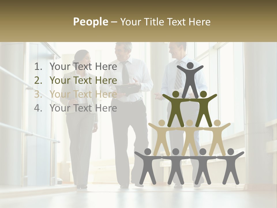 Corporate Male People PowerPoint Template