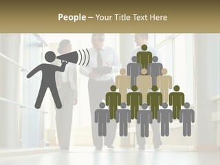 Corporate Male People PowerPoint Template