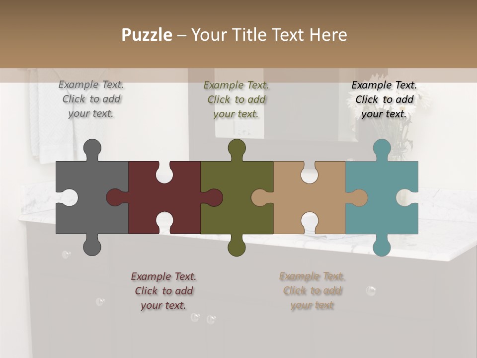 Home Interior Home Accessories PowerPoint Template