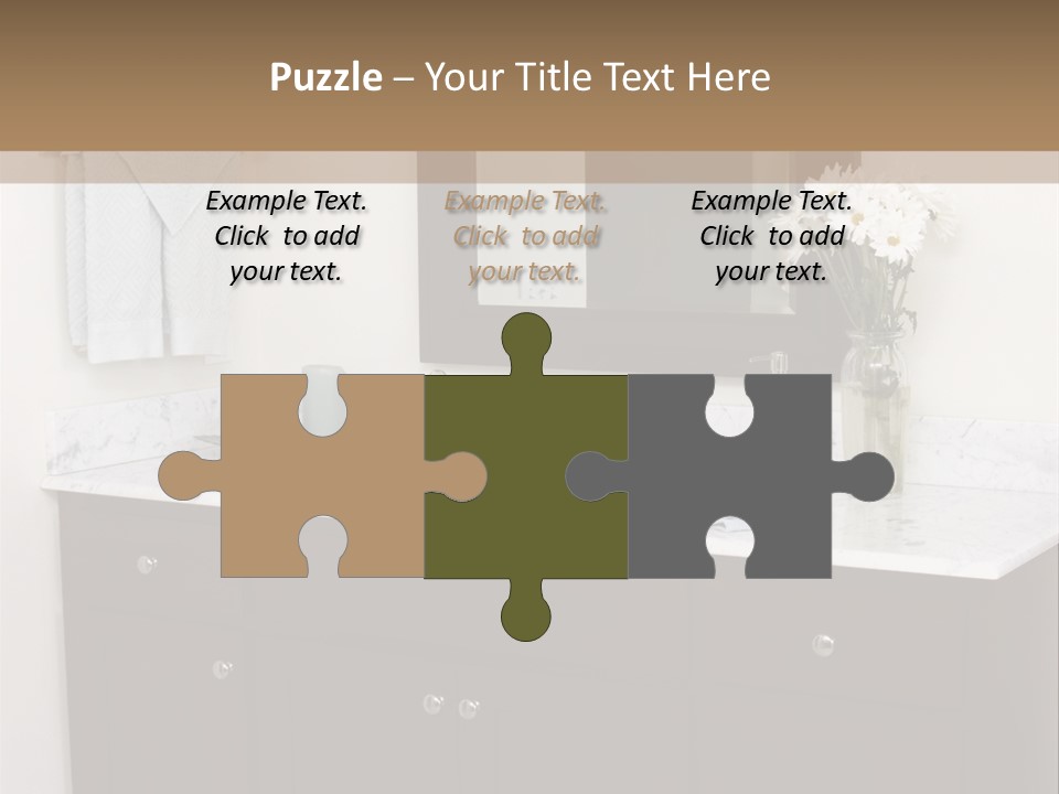 Home Interior Home Accessories PowerPoint Template