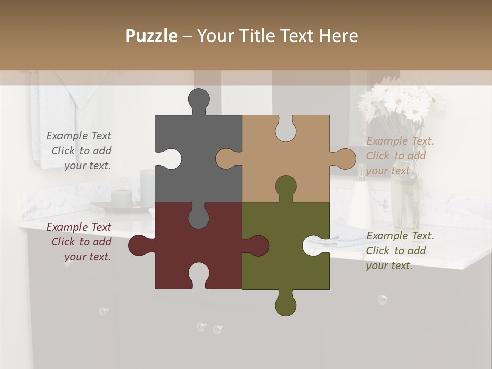 Home Interior Home Accessories PowerPoint Template