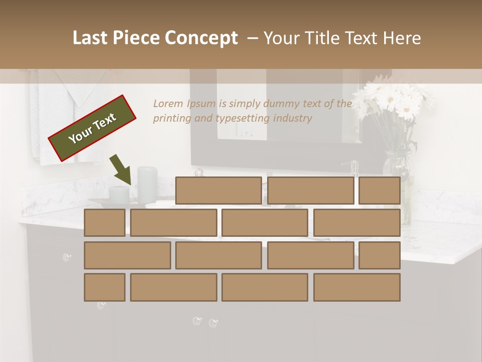 Home Interior Home Accessories PowerPoint Template