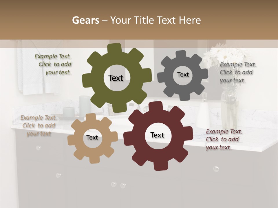 Home Interior Home Accessories PowerPoint Template