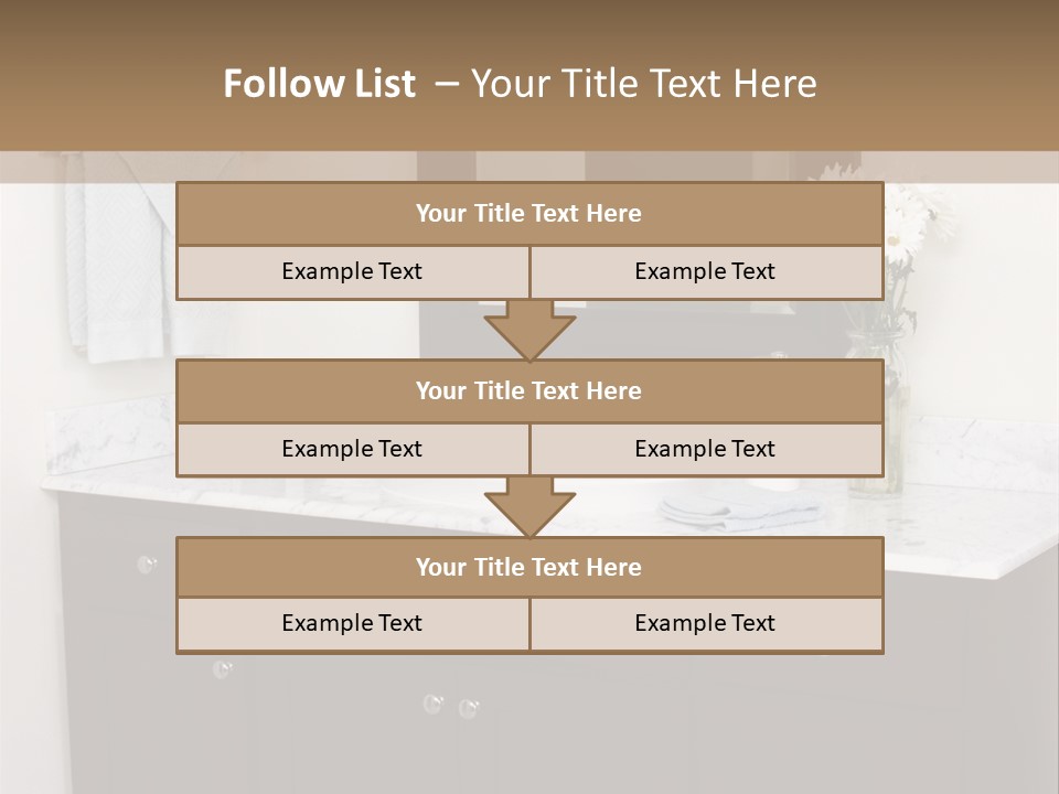 Home Interior Home Accessories PowerPoint Template