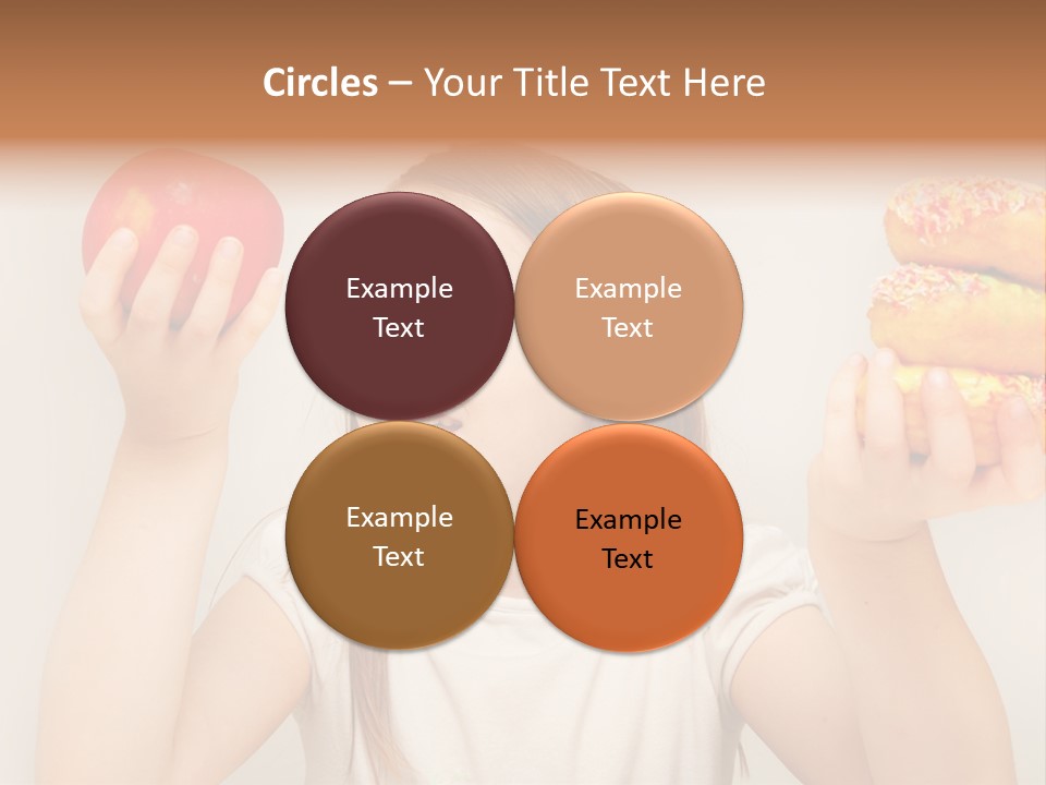 Kids White Background Caucasian PowerPoint Template