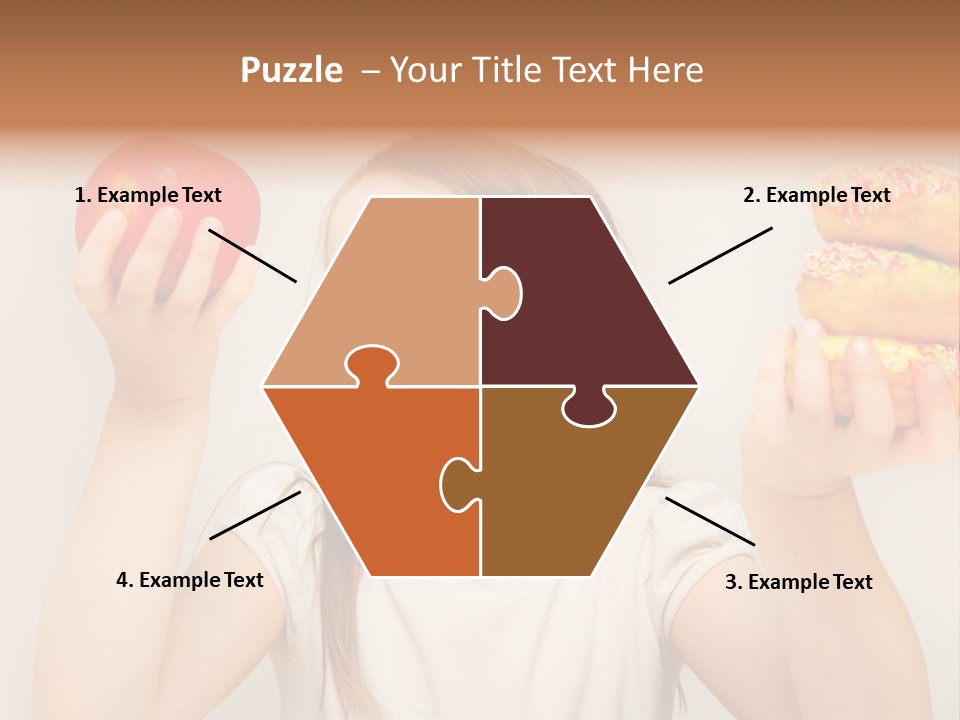 Kids White Background Caucasian PowerPoint Template