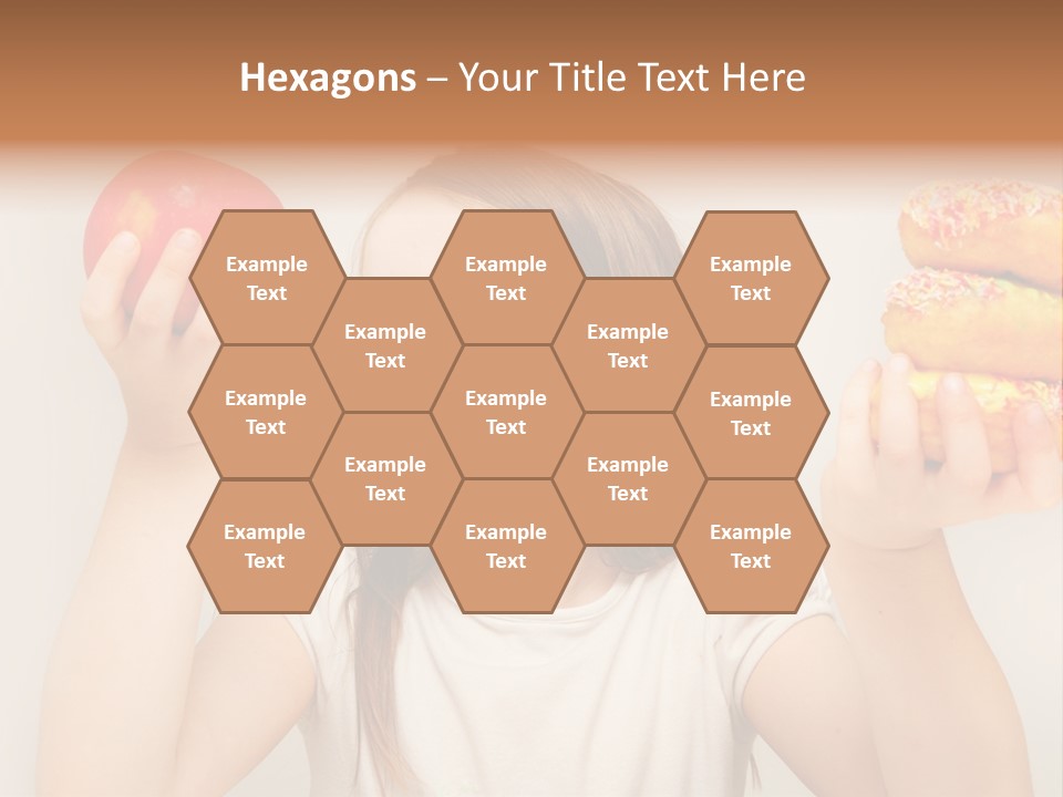 Kids White Background Caucasian PowerPoint Template