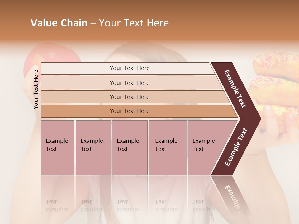 Kids White Background Caucasian PowerPoint Template