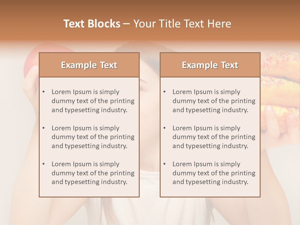 Kids White Background Caucasian PowerPoint Template