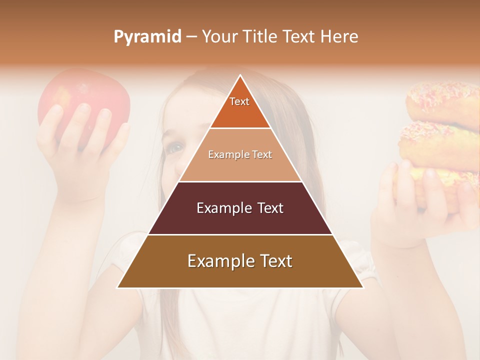 Kids White Background Caucasian PowerPoint Template