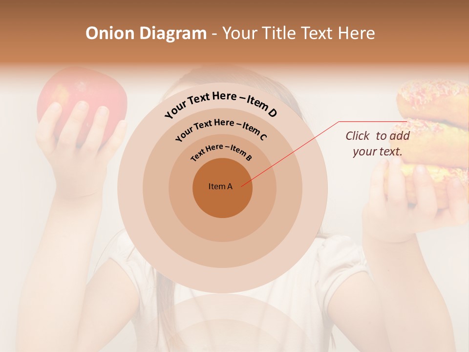 Kids White Background Caucasian PowerPoint Template