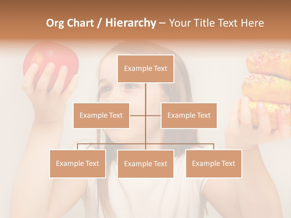 Kids White Background Caucasian PowerPoint Template