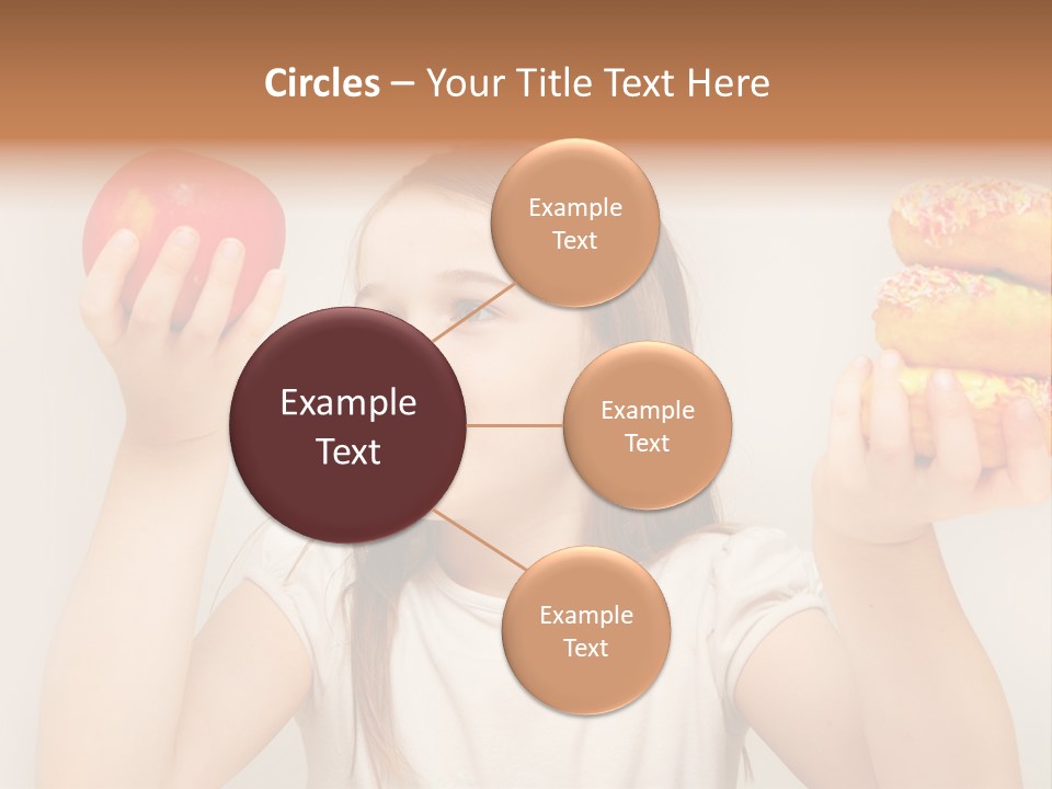 Kids White Background Caucasian PowerPoint Template