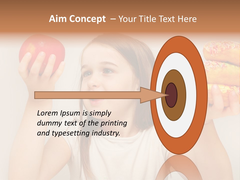 Kids White Background Caucasian PowerPoint Template