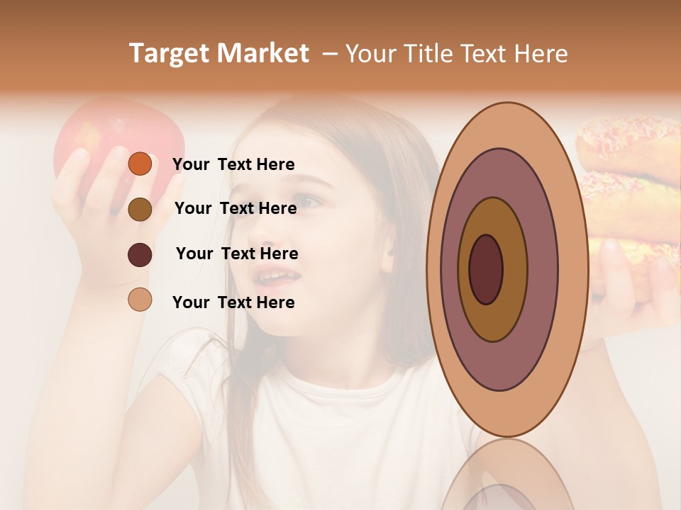 Kids White Background Caucasian PowerPoint Template