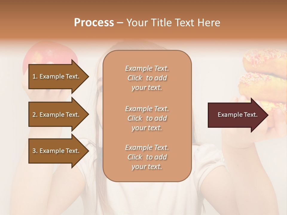 Kids White Background Caucasian PowerPoint Template