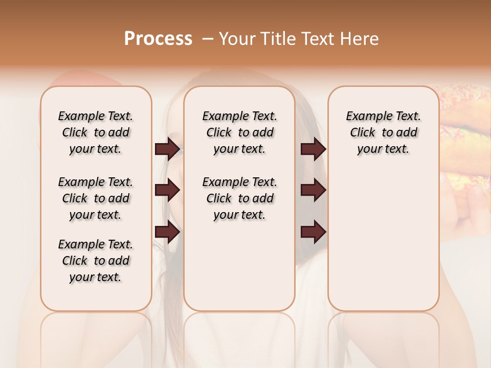 Kids White Background Caucasian PowerPoint Template