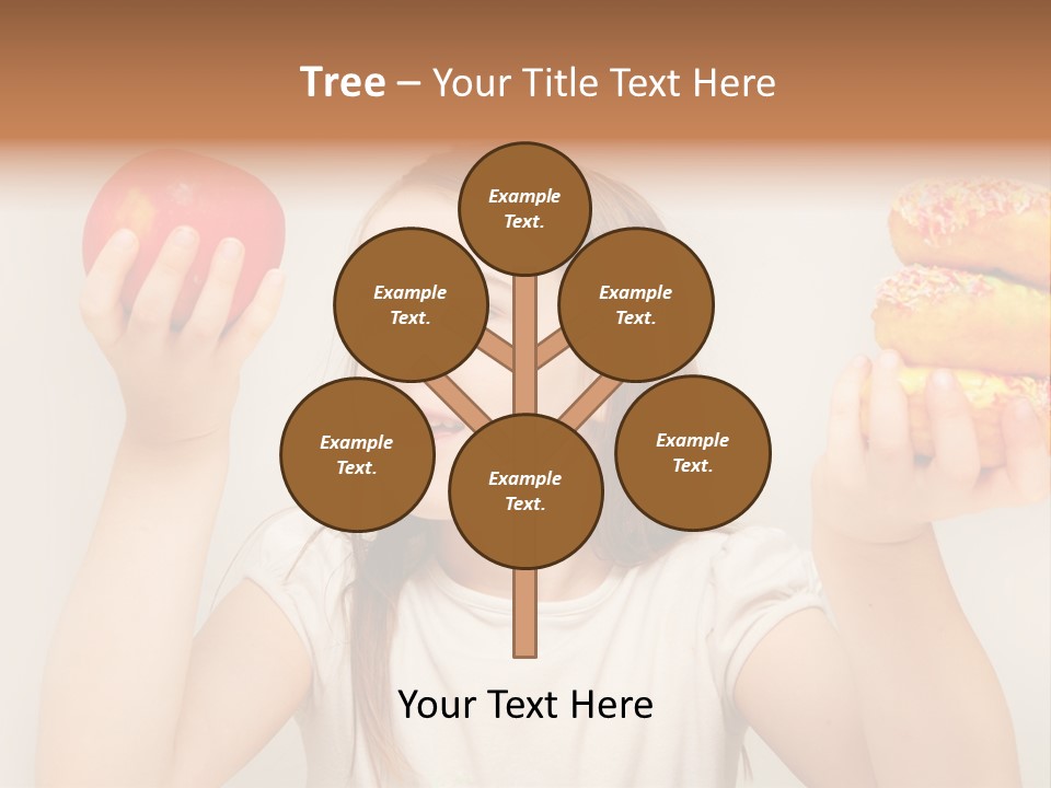 Kids White Background Caucasian PowerPoint Template