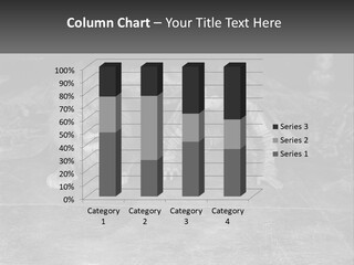 Surprise Black And White Scared PowerPoint Template