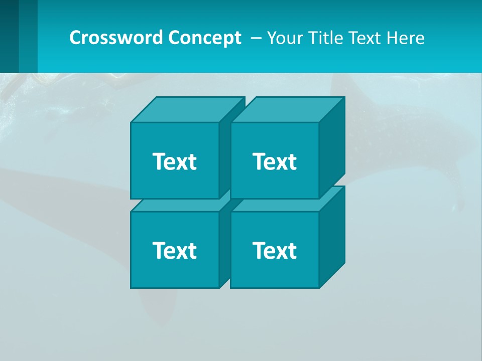 Ocean Underwater Scene Ecology PowerPoint Template
