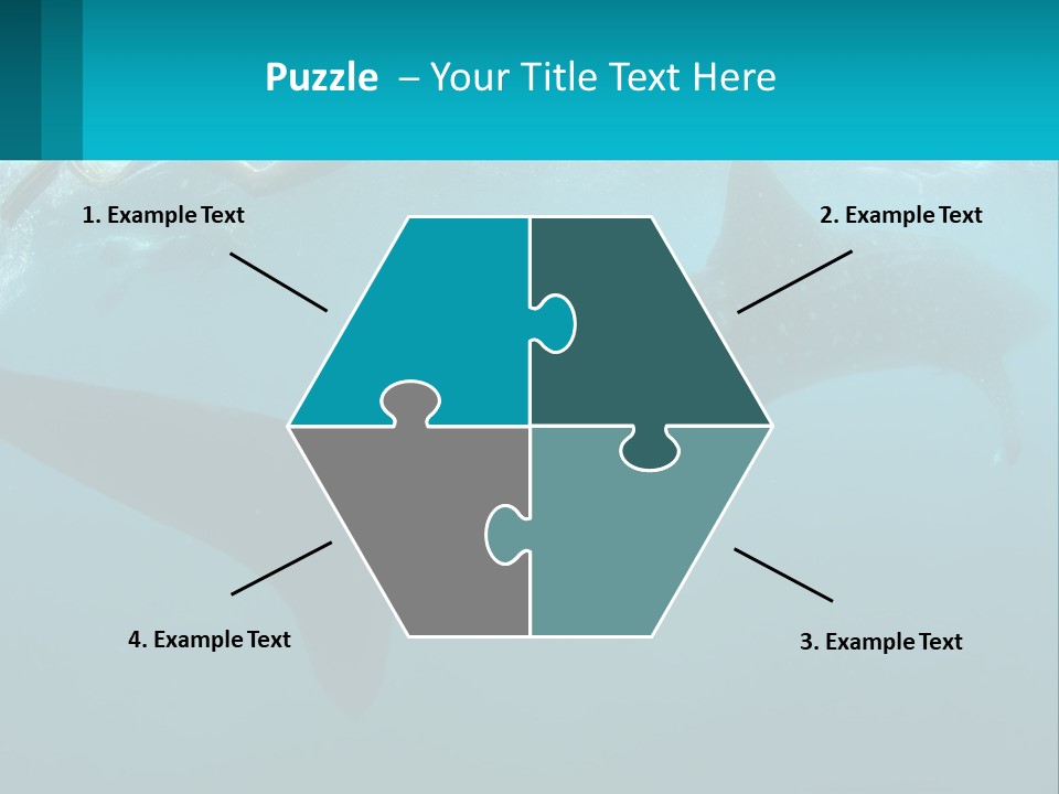 Ocean Underwater Scene Ecology PowerPoint Template