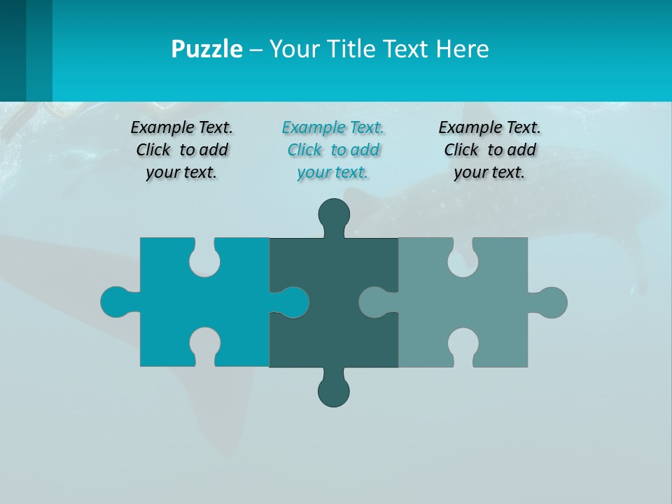 Ocean Underwater Scene Ecology PowerPoint Template