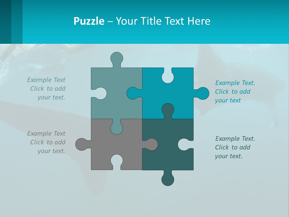 Ocean Underwater Scene Ecology PowerPoint Template