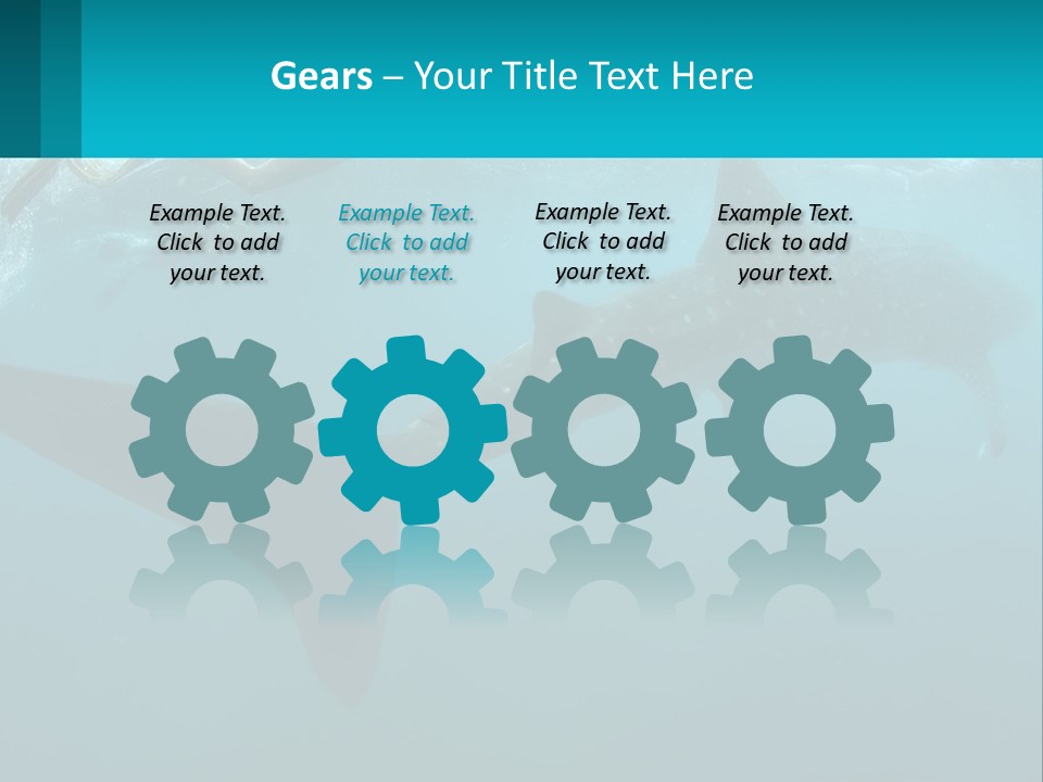 Ocean Underwater Scene Ecology PowerPoint Template