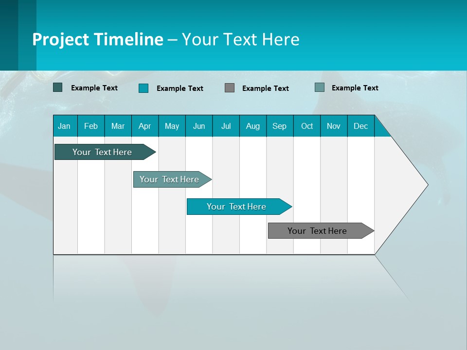 Ocean Underwater Scene Ecology PowerPoint Template