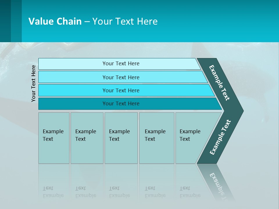 Ocean Underwater Scene Ecology PowerPoint Template