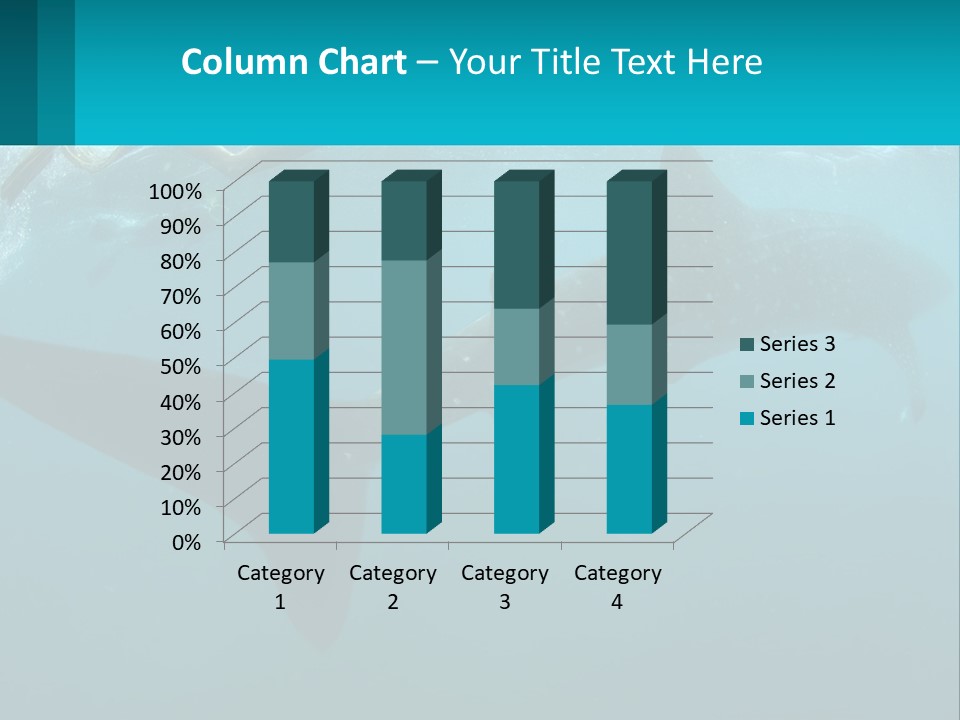 Ocean Underwater Scene Ecology PowerPoint Template
