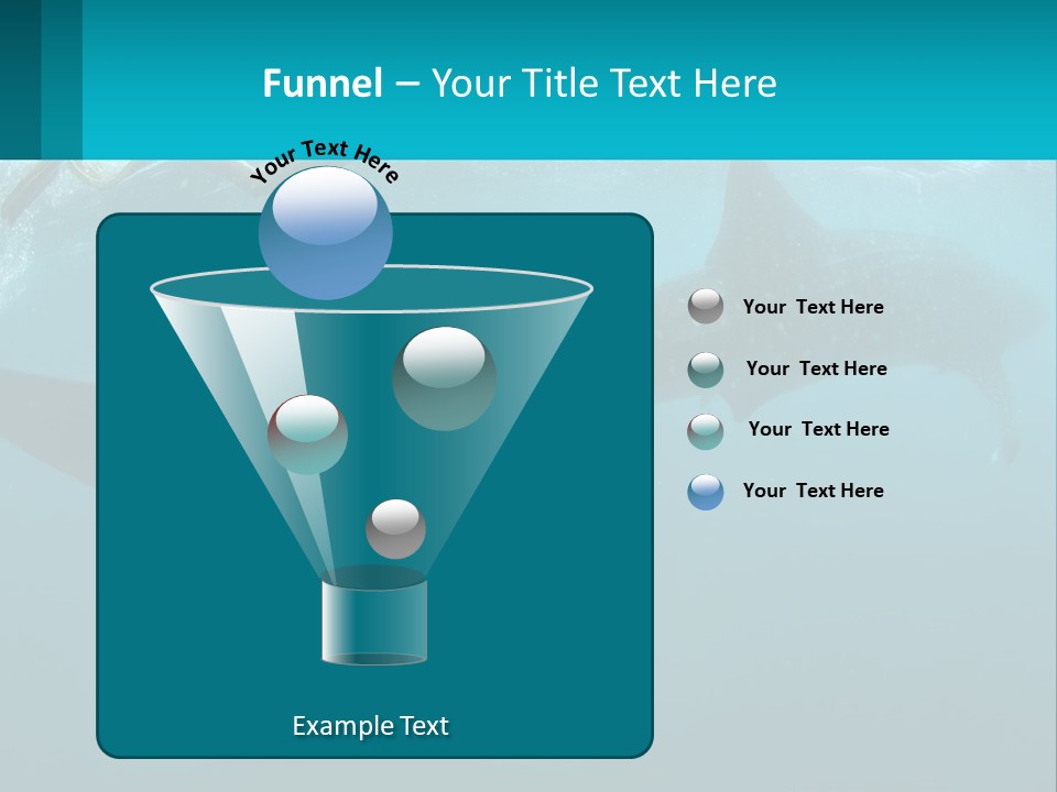 Ocean Underwater Scene Ecology PowerPoint Template