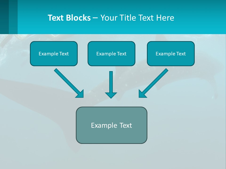 Ocean Underwater Scene Ecology PowerPoint Template