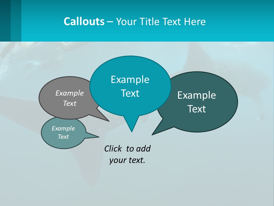 Ocean Underwater Scene Ecology PowerPoint Template