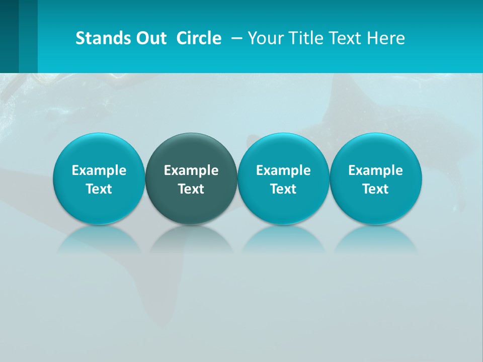 Ocean Underwater Scene Ecology PowerPoint Template